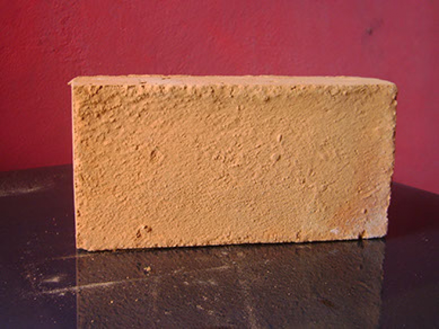 Ladrillo r&uacute;stico rojo